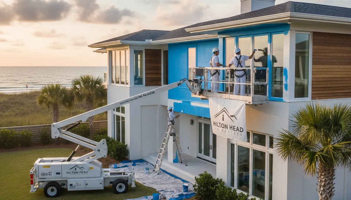 Professional house painters in Savannah GA providing expert home exterior and interior painting services
